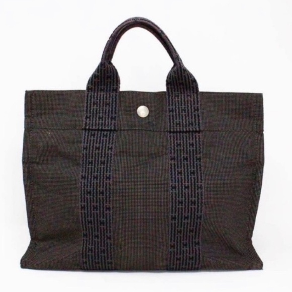 HERMES Handbags - HERMES Hermes Air Line PM Women's Canvas Tote Bag EXCELLENT CONDITION